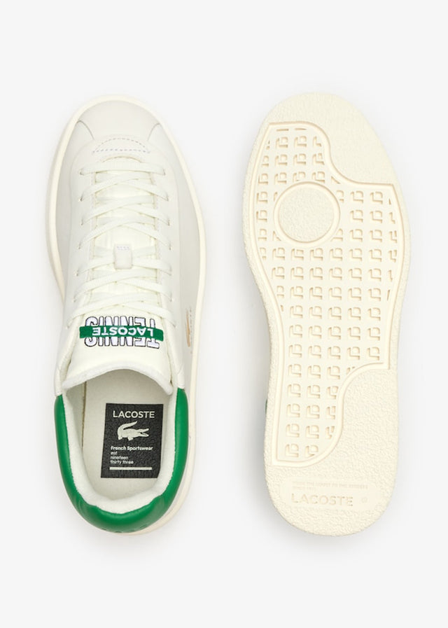 Lacoste Schuhe  Baseshot - white green 