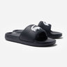 Lacoste Slippers  Serve Slide - black white 
