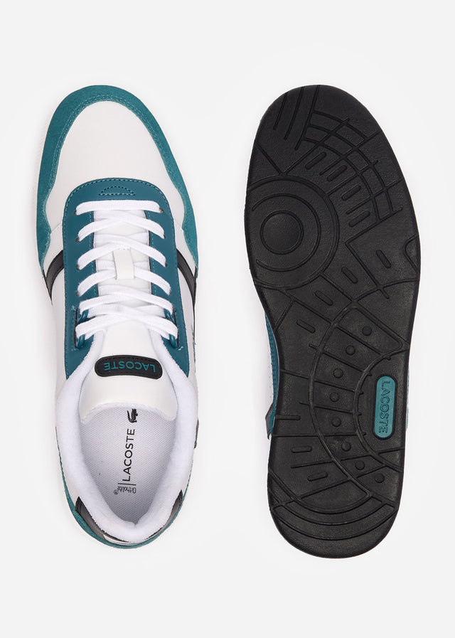 Lacoste Schuhe  T-clip - white dark green 