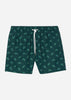 Lacoste Zwembroeken  Swimming trunks all over print - sinople multico 