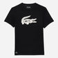 Lacoste T-shirts  Tee logo - black white 