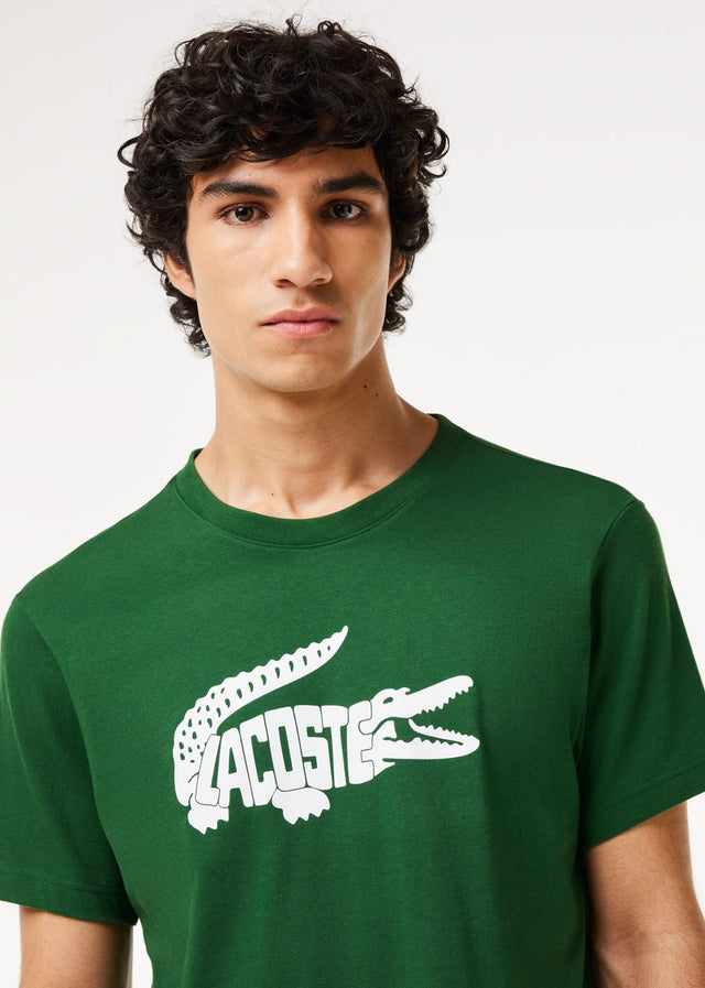 Lacoste T-Shirts  Tee logo - green 