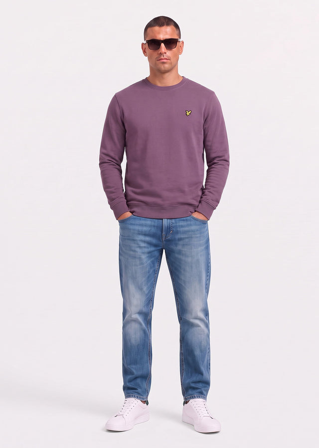 Lyle & Scott Pullover Crew neck sweatshirt - noir plum