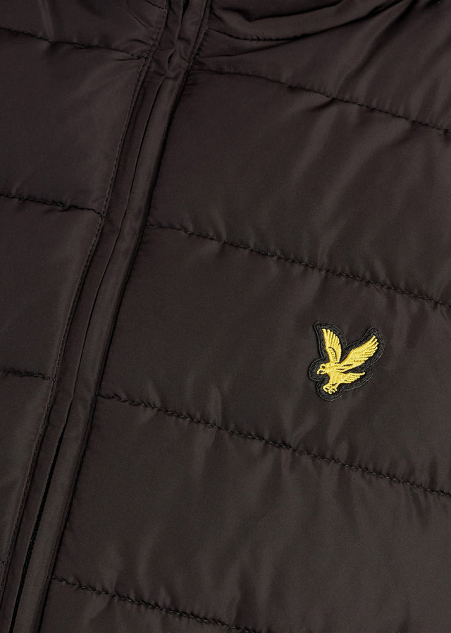 Lyle & Scott Jacken Hooded quilted jacket - jet black
