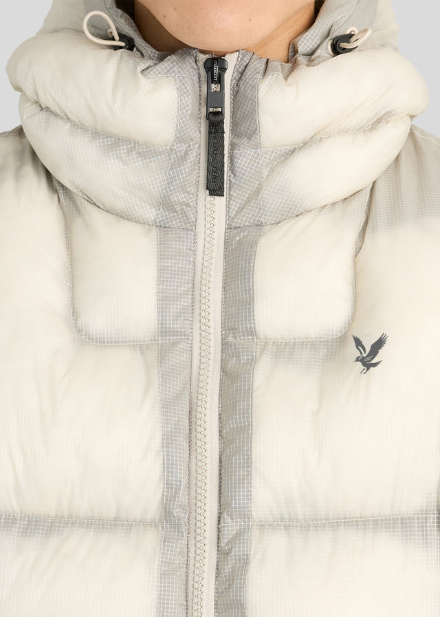Lyle & Scott Jacken Translucent puffer jacket - putty