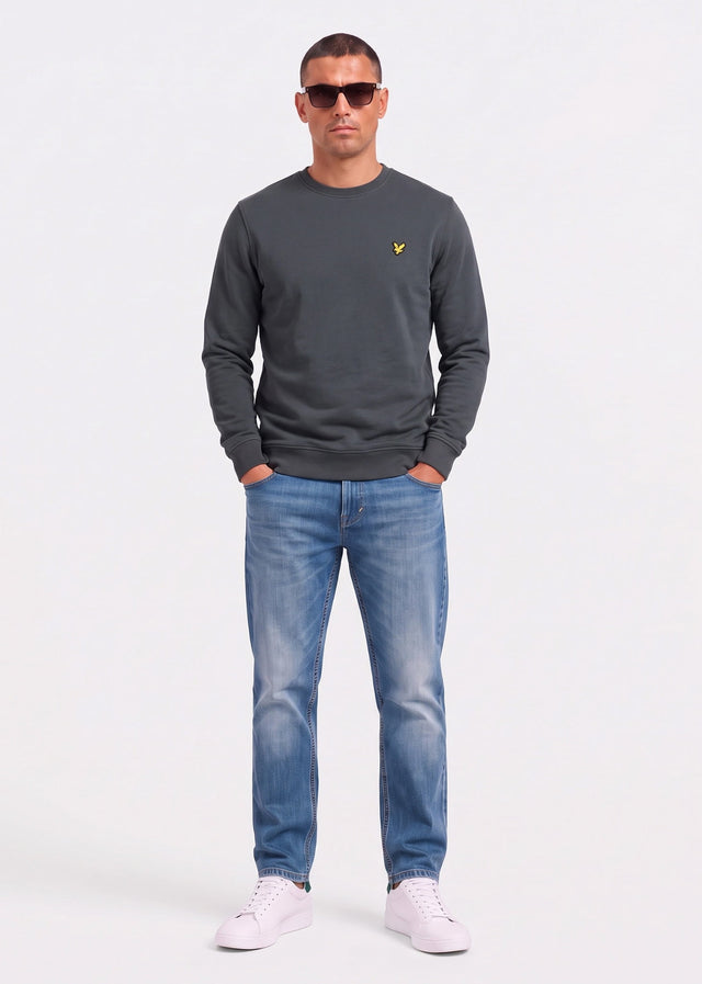 Lyle & Scott Pullover Crew neck sweatshirt - charcoal