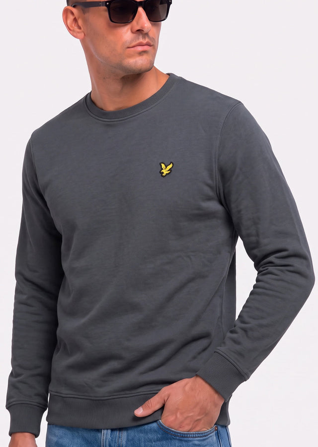 Lyle & Scott Pullover Crew neck sweatshirt - charcoal