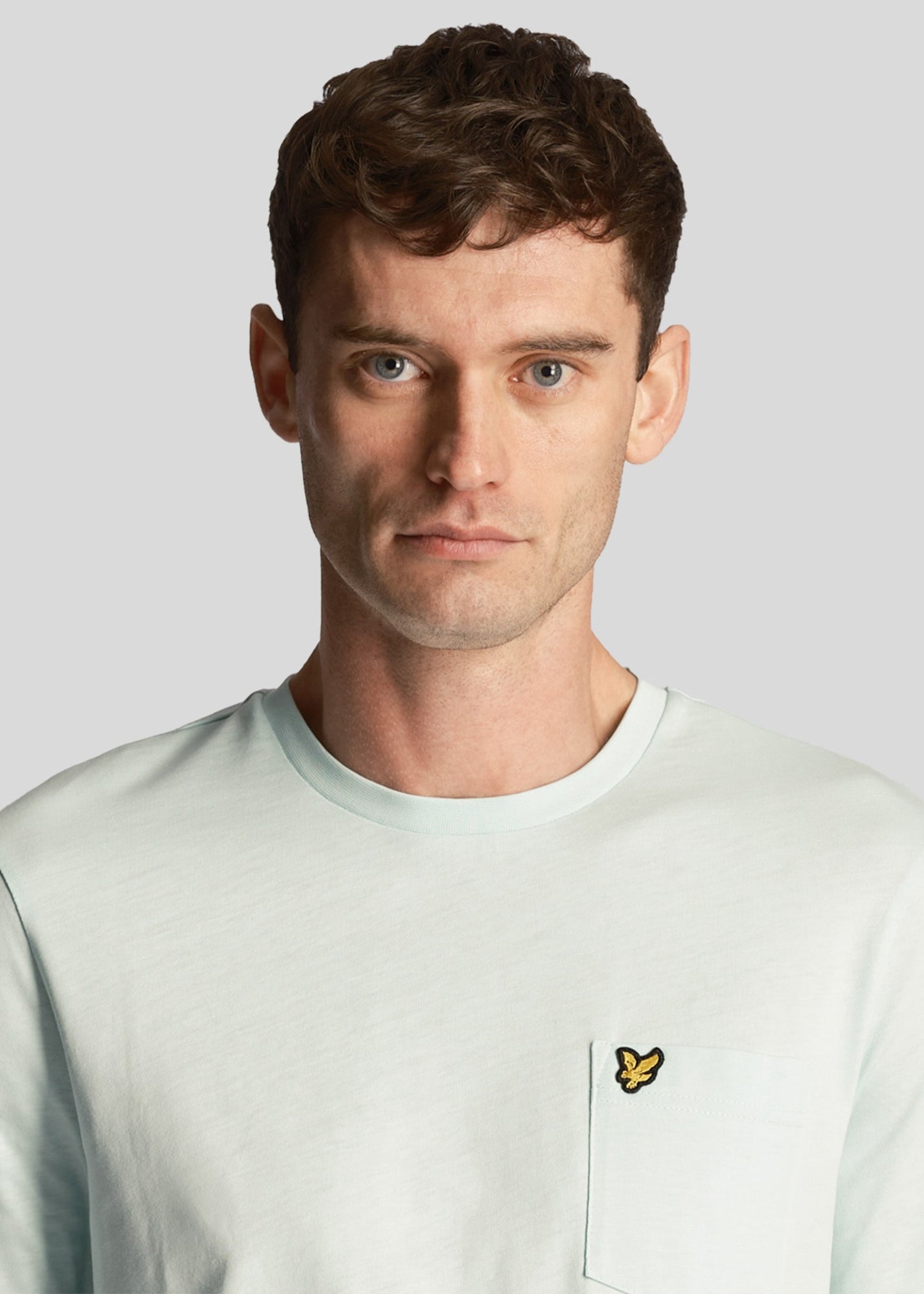 Lyle & Scott T-shirts  Pocket t-shirt - clear sky 