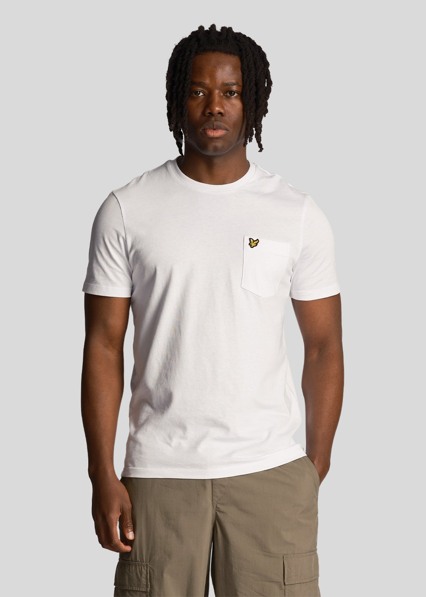 Lyle & Scott T-shirts  Pocket t-shirt - white 