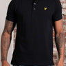 Lyle & Scott Polo's Plain polo shirt - jet black