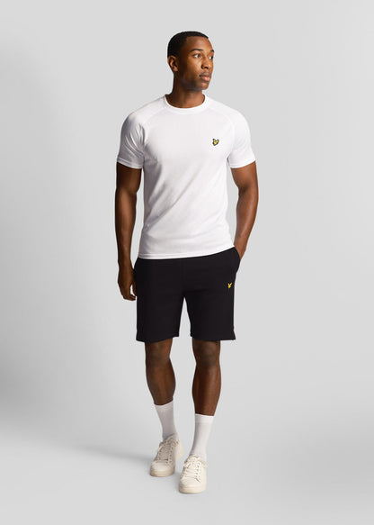 Lyle & Scott Korte Broeken  Sweat short - jet black 