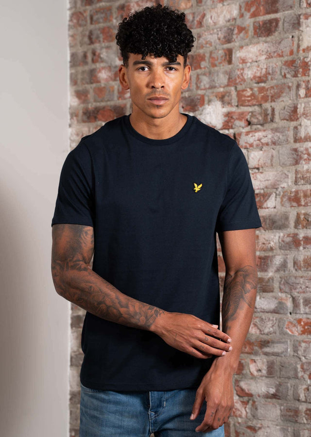 Lyle & Scott T-Shirts Plain t-shirt - dark navy