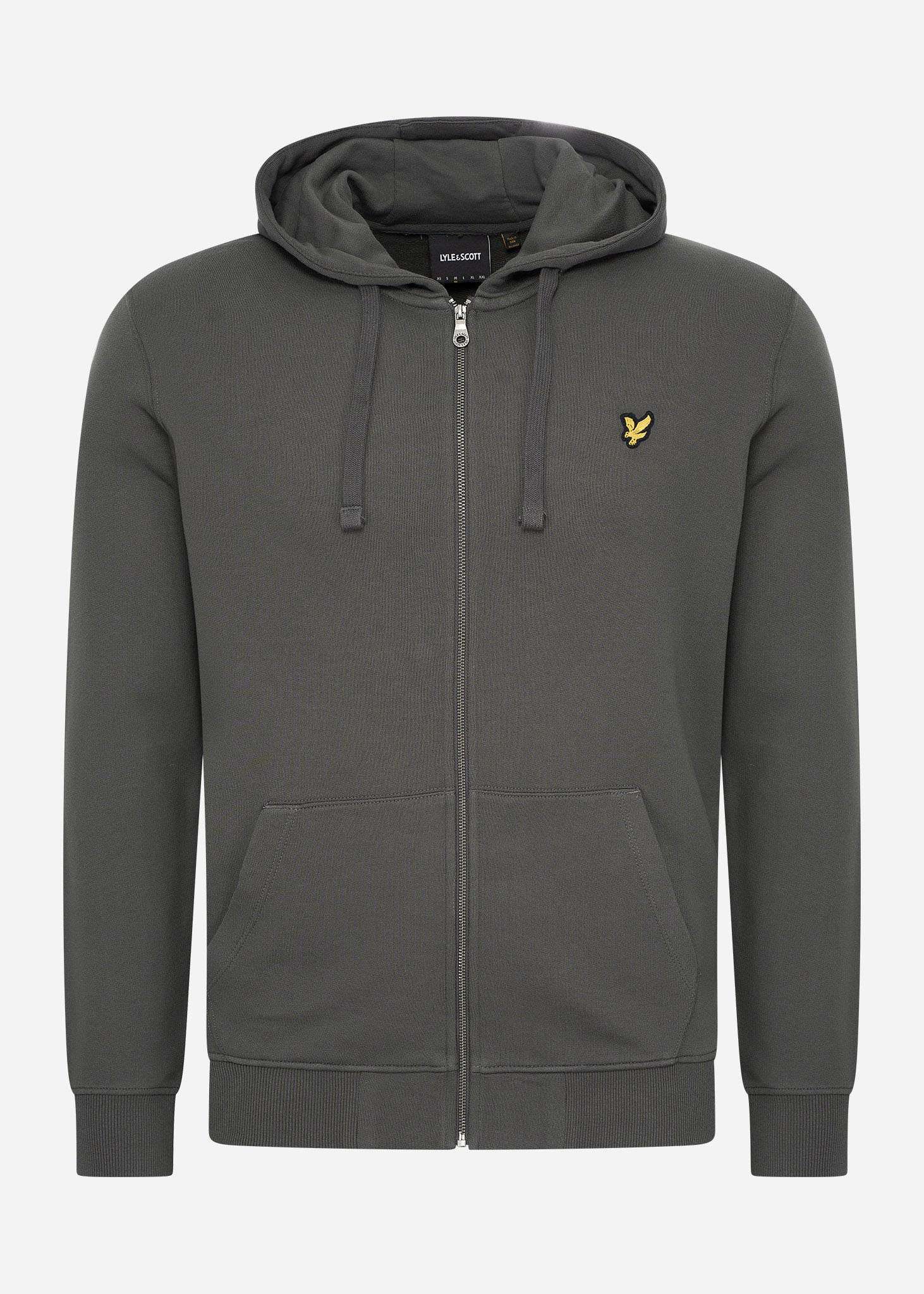 Lyle & Scott Hoodies  Zip through hoodie - gunmetal 