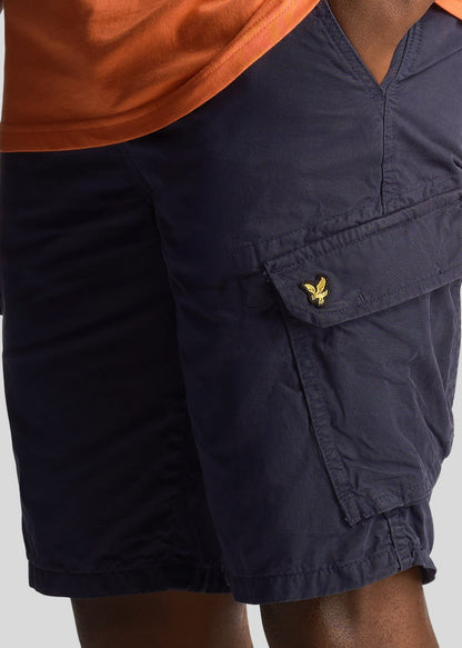 Lyle & Scott Korte Broeken  Bestseller Wembley cargo short - dark navy 