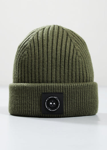 Marshall Artist Mutsen Siren knitted beanie - khaki