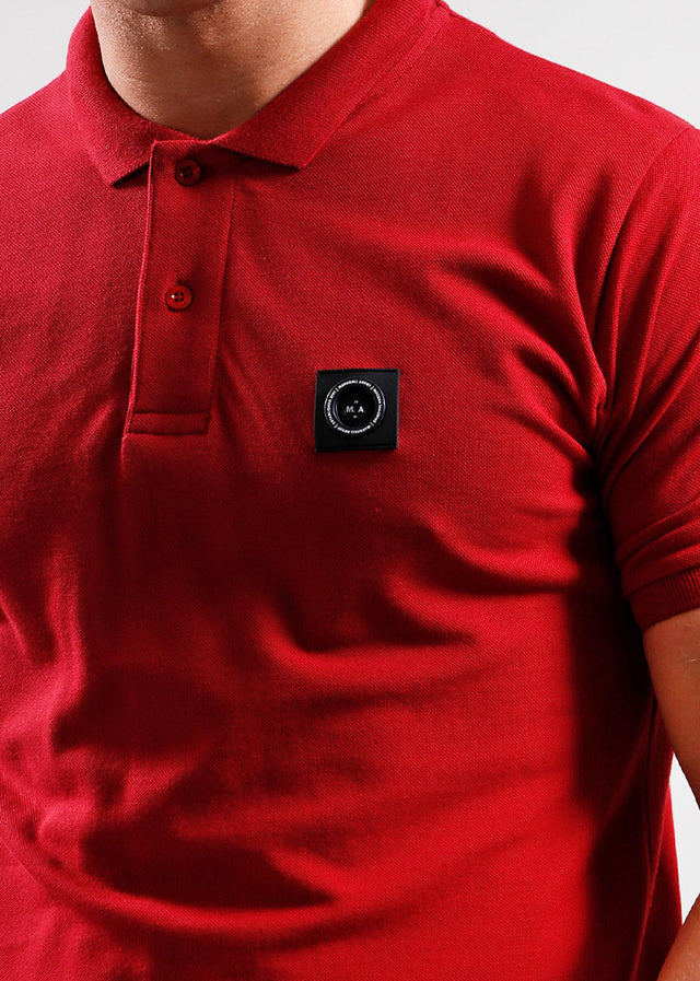 Marshall Artist Poloshirts  Siren ss polo - guard red 