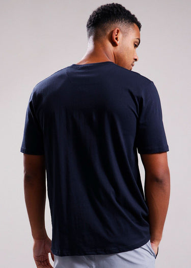 Marshall Artist T-shirts UK ism box logo t-shirt - navy