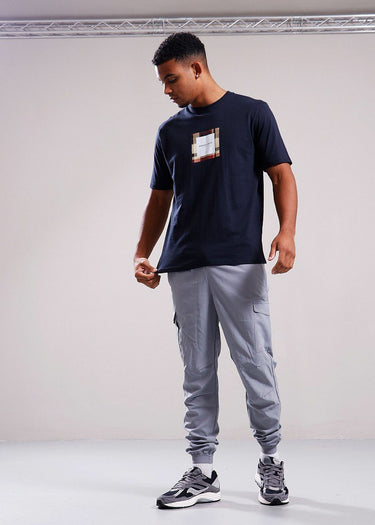 Marshall Artist T-shirts UK ism box logo t-shirt - navy