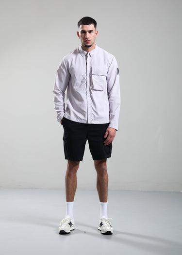 Marshall Artist Korte Broeken Ainsdale cargo short - black