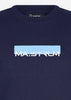 MA.Strum T-shirts  MA.Strum block print tee - ink navy 