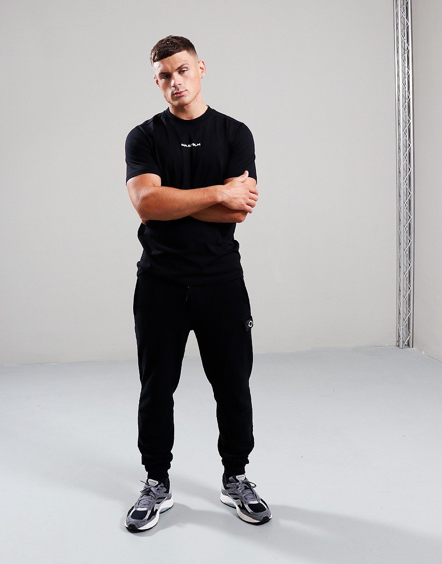 MA.Strum T-shirts  Mastrum printed tee - black 