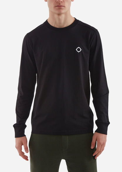 MA.Strum Longsleeve Tees  Ls icon tee - black 