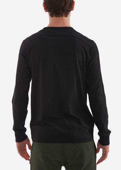 MA.Strum Longsleeve Tees  Ls icon tee - black 