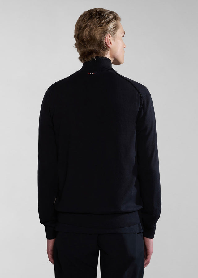 Napapijri Pullover  Decatur fz 3 - black 
