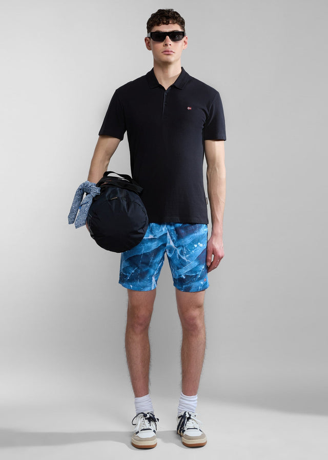 Napapijri Poloshirts  Ealis ss sum - black 
