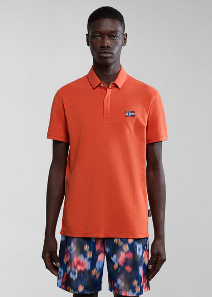 Napapijri Polo's  Ebea 2 - orange burnt 