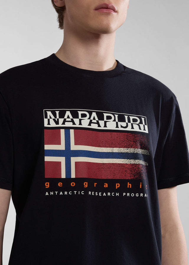 Napapijri T-Shirts  Kreis t-shirt - black 
