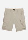 Napapijri Korte Broeken  Noto 2.0 short - beige silvr 