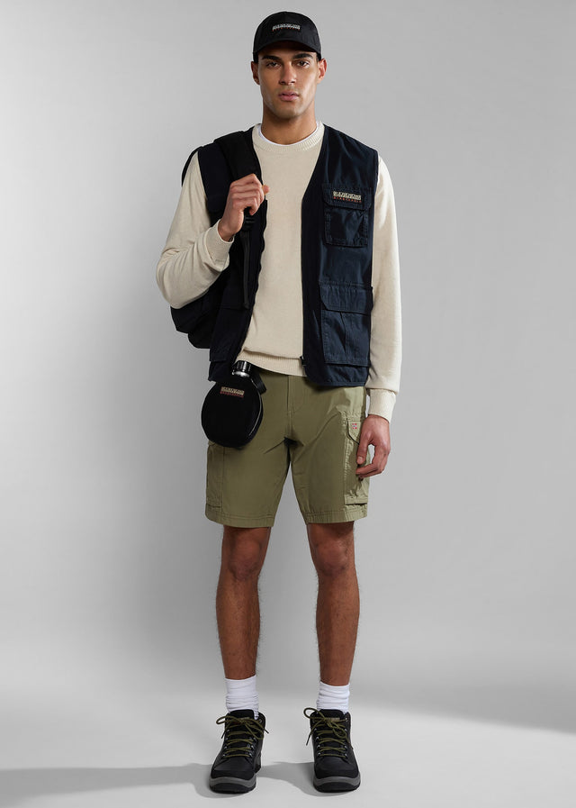 Napapijri Shorts  Noto 2.0 short - green lichen 