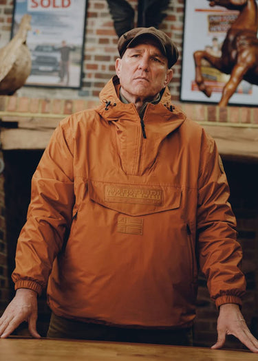 Napapijri Jassen Lightweight Packable Rainforest Overhead rf next Jacket - sugar almon