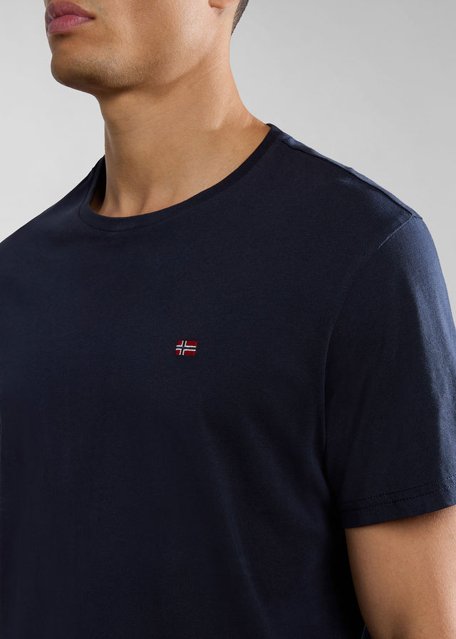 Napapijri T-Shirts  Salis ss sum t-shirt - blue marine 