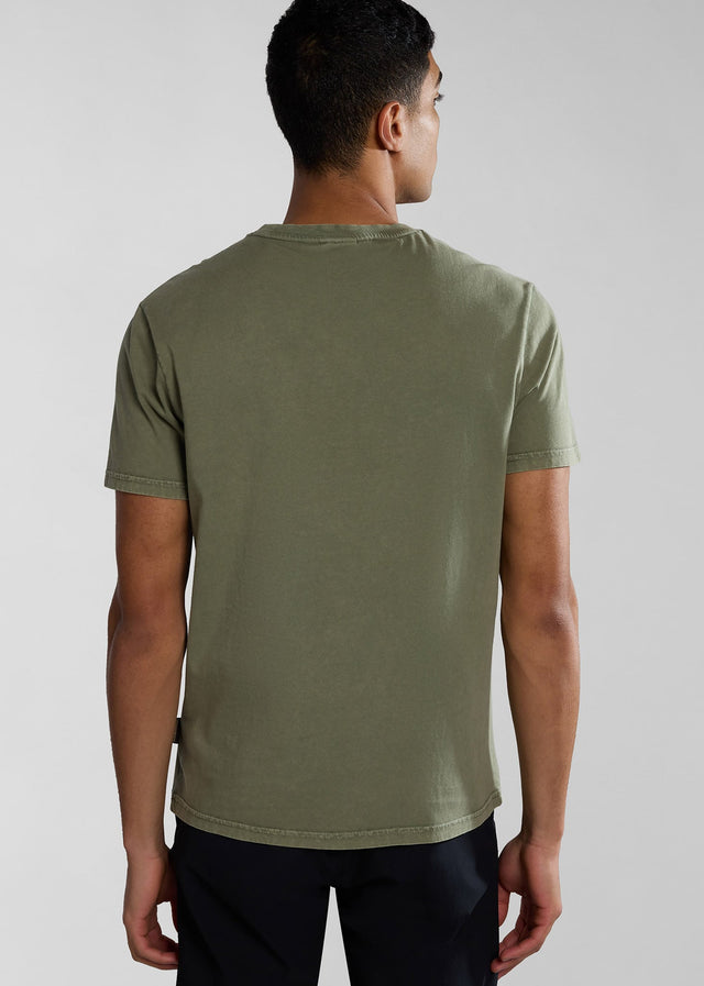 Napapijri T-Shirts  Selbas t-shirt - green lichen 