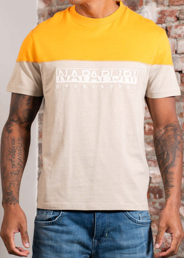 Napapijri T-shirts S saturnia - feather gr