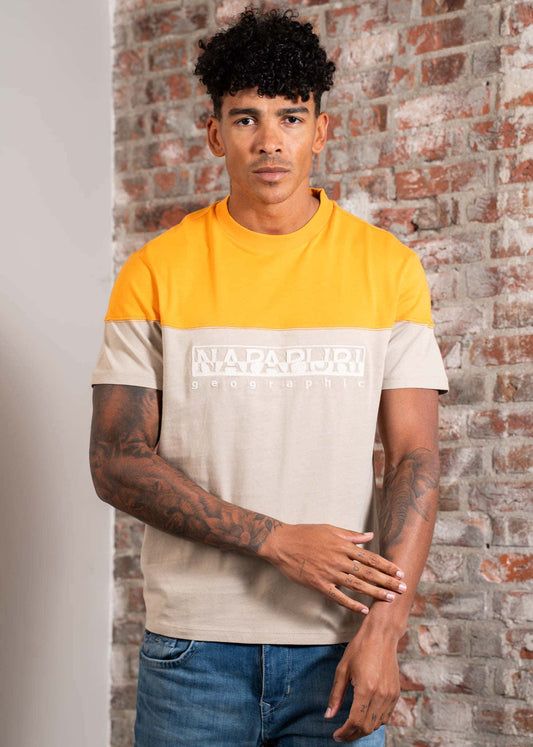 Napapijri T-shirts S saturnia - feather gr