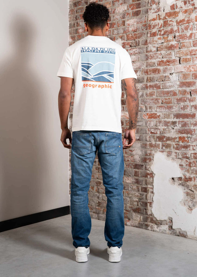 Napapijri T-Shirts S sovana - white heron