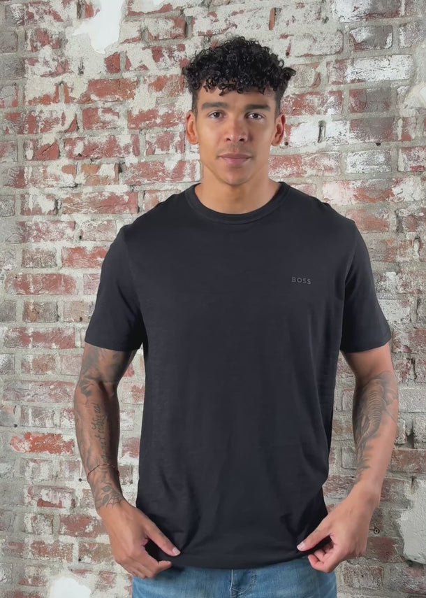 Hugo Boss T-shirts Tegood - black