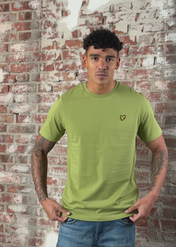 Lyle & Scott T-shirts Plain t-shirt - shrub green