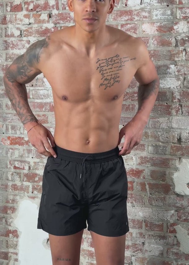 Weekend Offender Zwembroeken Stacks swimshort - black