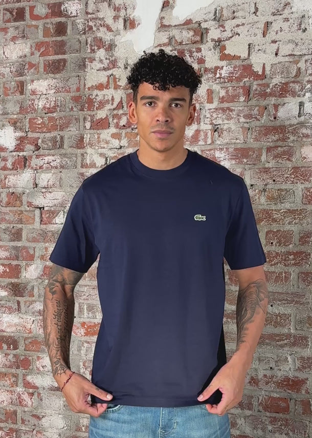 Lacoste T-shirts Men tee shirt - navy blue