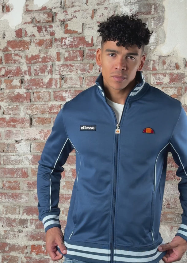 Ellesse Vesten Milan track jacket - blue light blue
