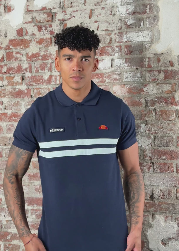 Ellesse Polo's Muccia polo - navy light blue