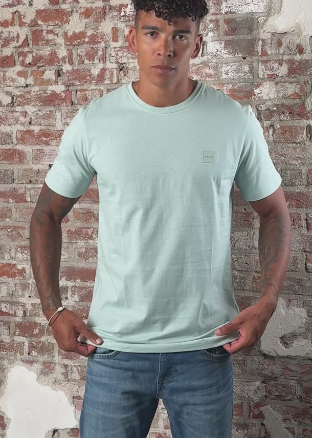Hugo Boss T-shirts Tales - turquoise aqua