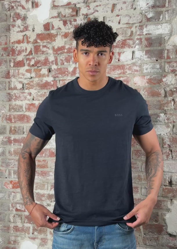 Hugo Boss T-shirts Tegood - dark blue