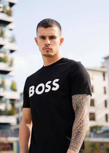 Hugo Boss T-shirts Thinking 1 - black