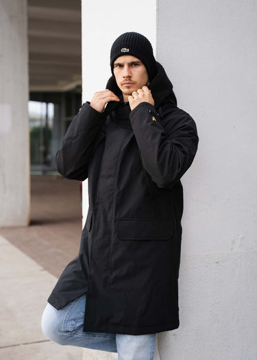 Lyle & Scott Jassen Cold weather parka - jet black