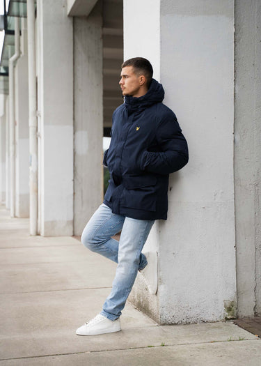 Lyle & Scott Jassen Membrane parka - dark navy